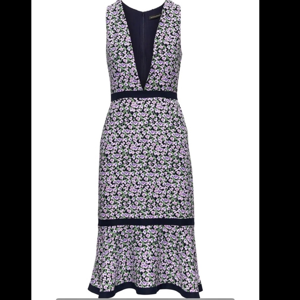 New with tags - Banana Republic Floral Midi Dress